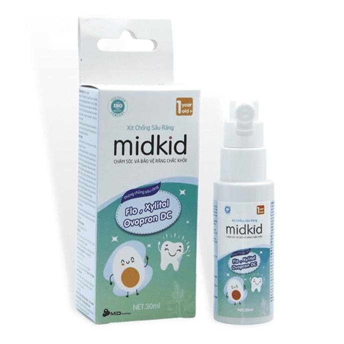 Xịt chống sâu răng Midkid