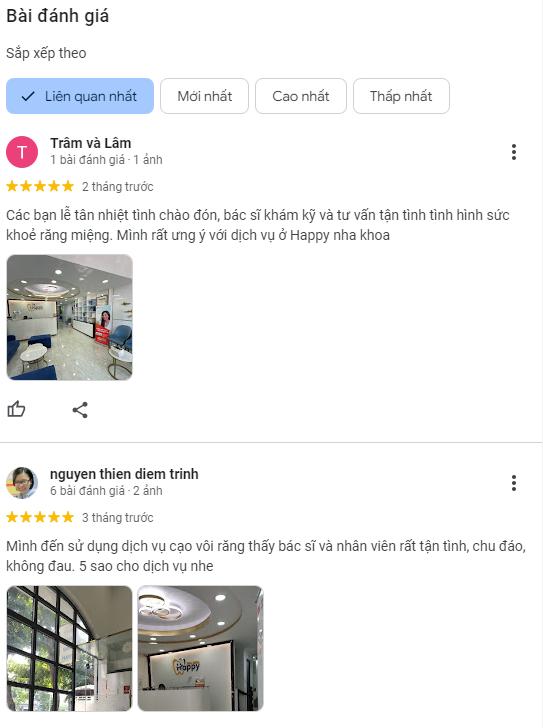 Review của Khách Hàng