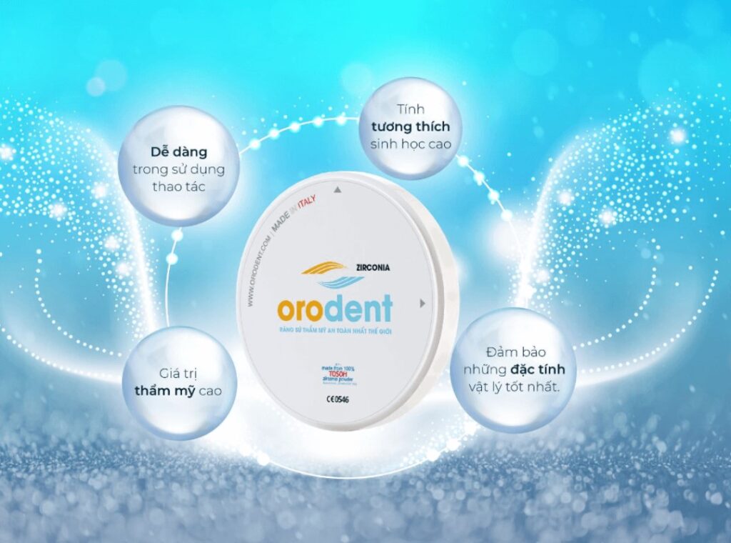Ưu điểm của răng sứ Orodent