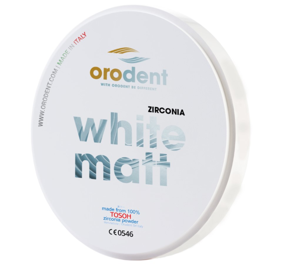 Răng sứ Orodent White Matt Zirconia