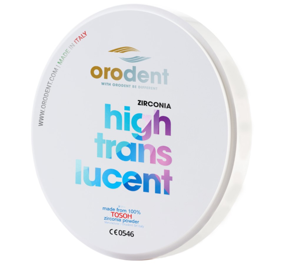 Răng sứ Orodent High Translucent Zirconia