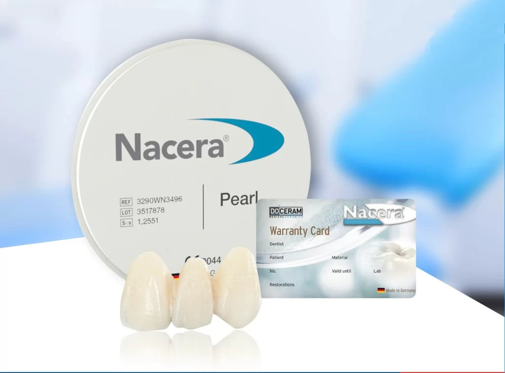 Răng sứ Nacera là dòng răng toàn sứ của Đức